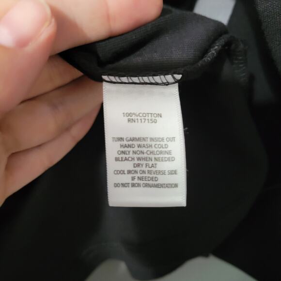 Quacker Factory Top Size 2X Black Rinestone Embellished Classy Bedazzled NEW - Picture 8 of 12